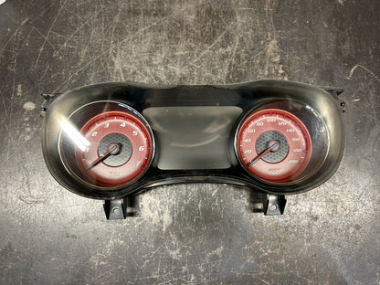 19 Dodge Charger Hellcat Red 200MPH Speedometer Gauge Cluster 68412303AB OEM