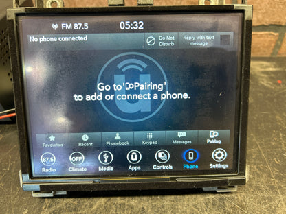 2015-2023 DODGE CHARGER HELLCAT SRT OEM 8.4" UCONNECT RADIO W/CARPLAY 68472632AF