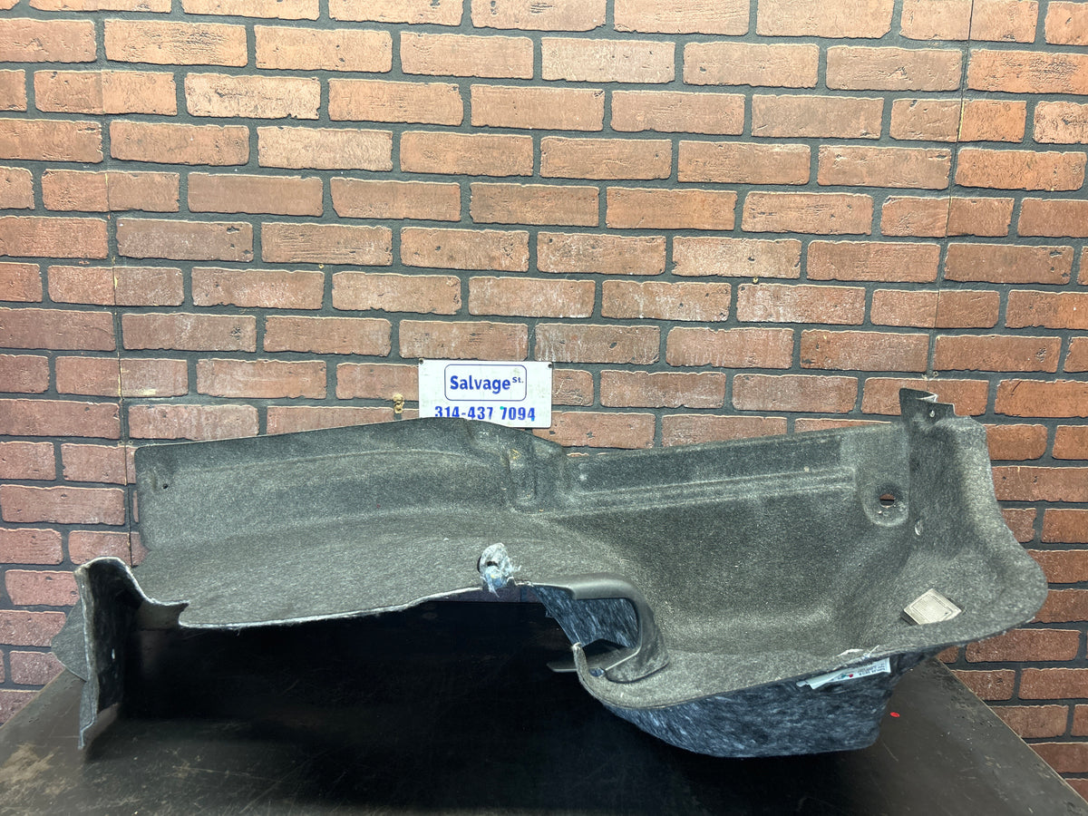2015-2019 CHARGER TRUNK REAR LEFT SIDE TRIM PANEL CARPET OEM 68202776AD