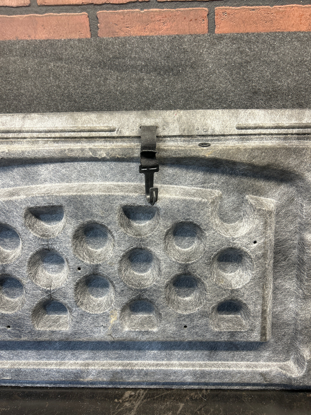 11-23 DODGE CHARGER HELLCAT REAR TRUNK CARGO SPARE COVER CARPET OEM 55315147AJ