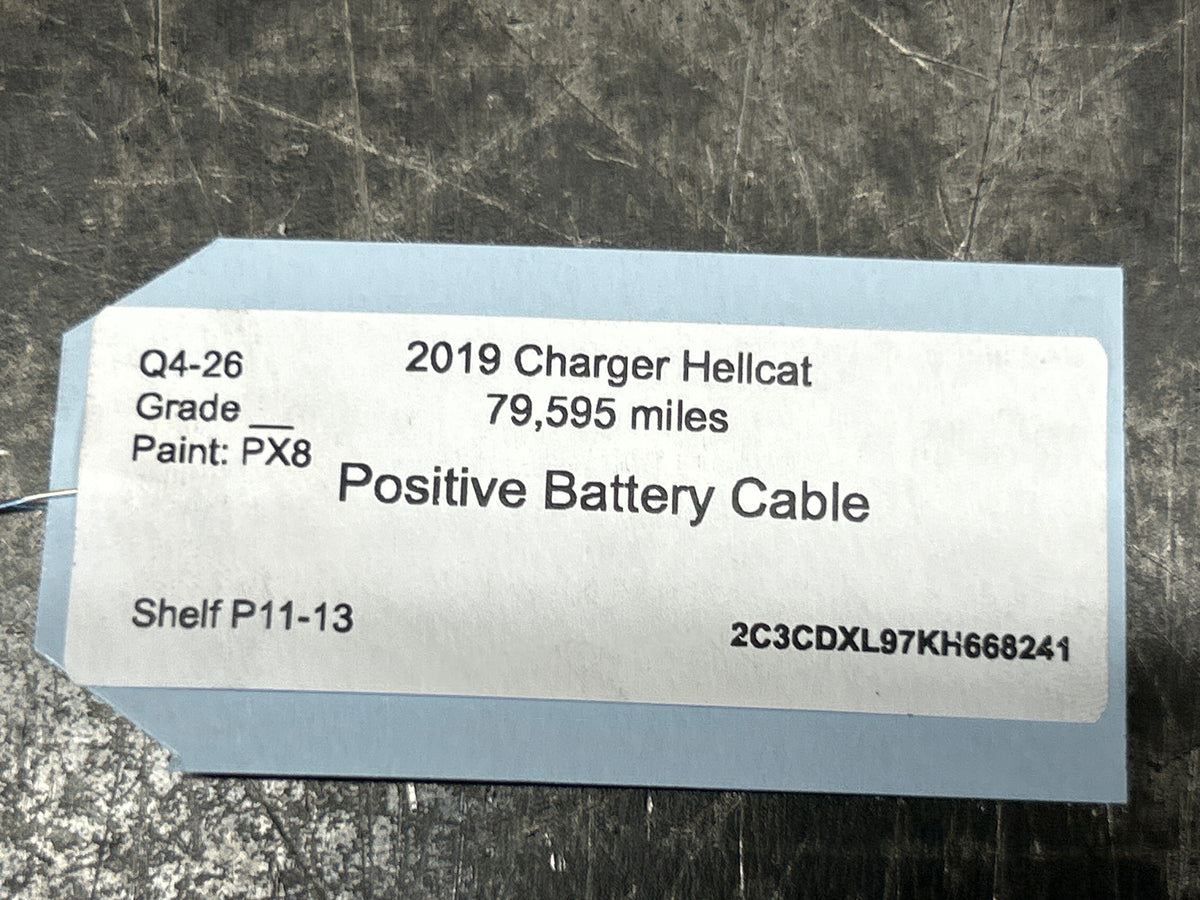 15-23 DODGE CHARGER ENGINE POSITIVE BATTERY CABLE WIRE HARNESS OEM 68207018AE