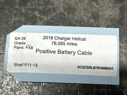 15-23 DODGE CHARGER ENGINE POSITIVE BATTERY CABLE WIRE HARNESS OEM 68207018AE