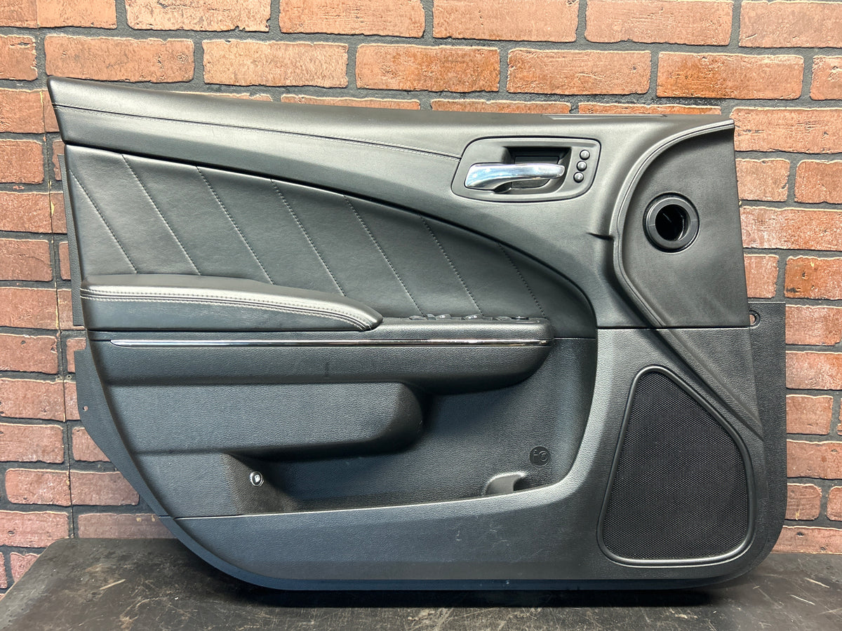 2019-2023 DODGE CHARGER HELLCAT SRT FRONT LEFT INTERIOR DOOR PANEL 6QY633X9AC