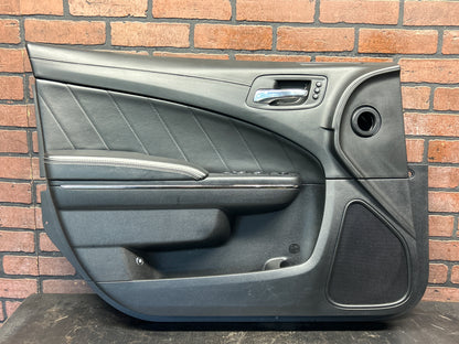 2019-2023 DODGE CHARGER HELLCAT SRT FRONT LEFT INTERIOR DOOR PANEL 6QY633X9AC