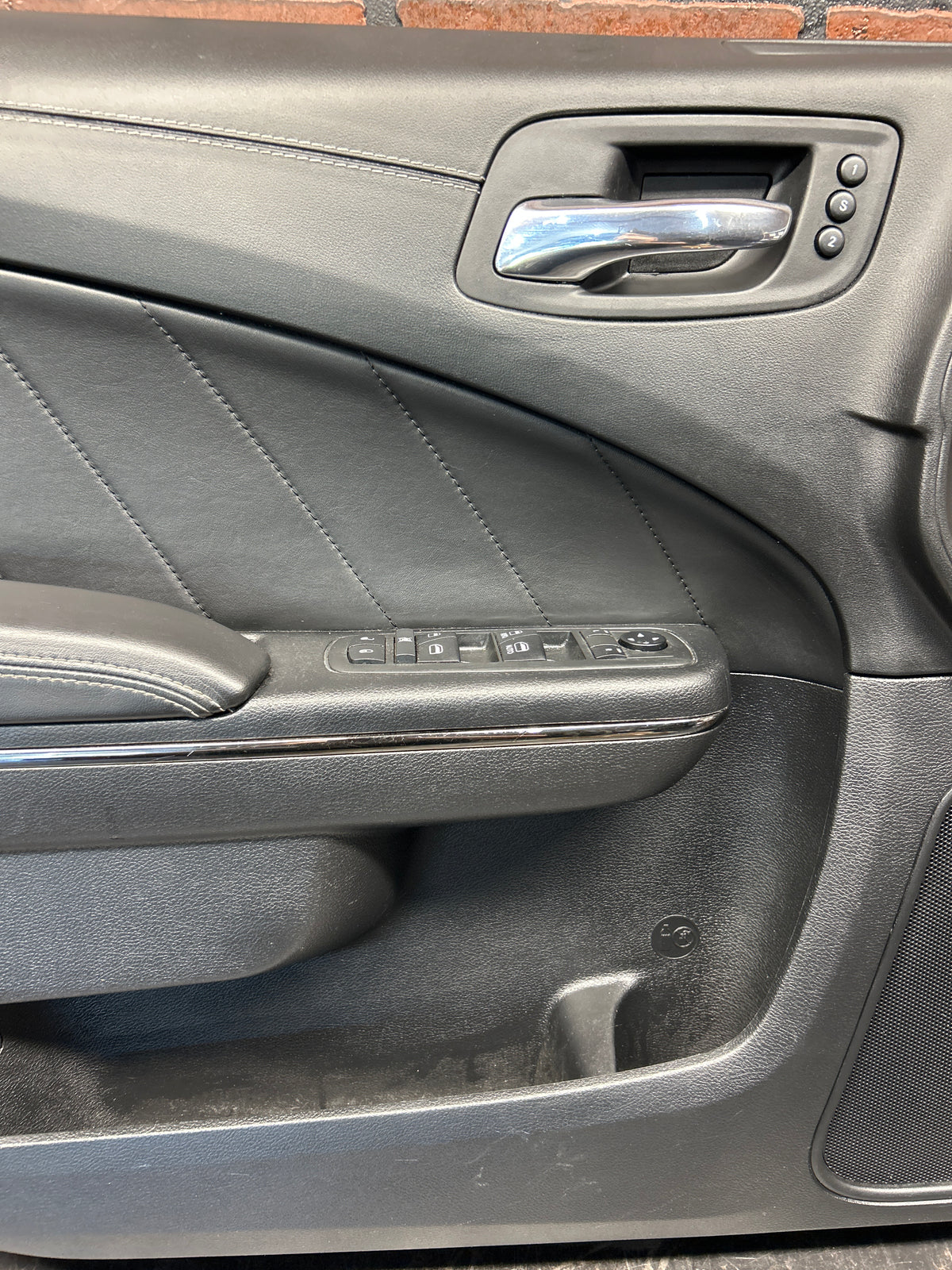 2019-2023 DODGE CHARGER HELLCAT SRT FRONT LEFT INTERIOR DOOR PANEL 6QY633X9AC
