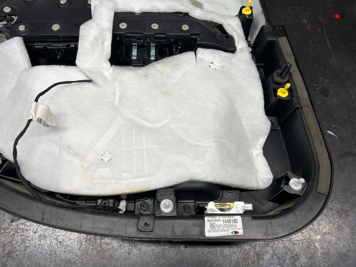 2019-2023 DODGE CHARGER HELLCAT SRT RIGHT REAR INTERIOR DOOR PANEL 6QY643X9AB