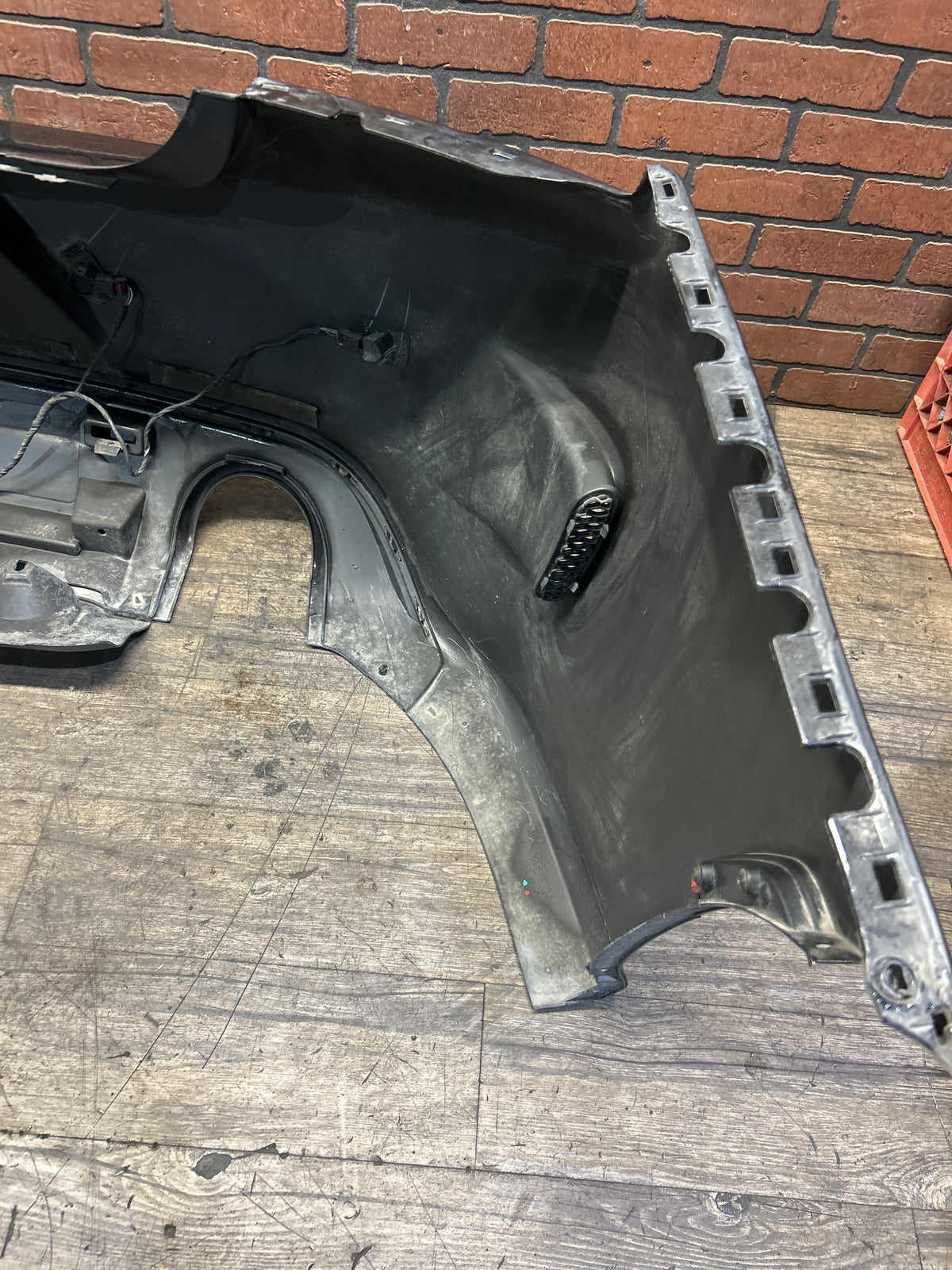 15-23 DODGE CHARGER HELLCAT REAR BUMPER COVER 5PP51TRMAA OEM PX8 PITCH BLACK