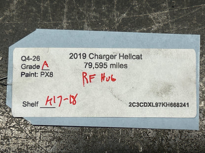 15-23 CHARGER CHALLENGER HUB RECEIVER KEYLESS ENTRY RF HUB 68394158AC OEM