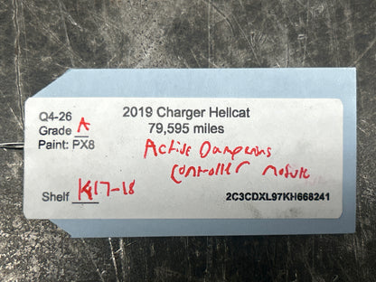 18-19 DODGE CHARGER CHALLENGER HELLCAT ACTIVE DAMPENING MODULE P05035542AA OEM