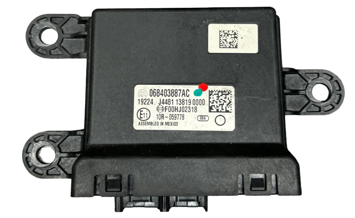 2018-2023 DODGE CHARGER RAM 1500 OEM NETWORK GATEWAY CONTROL MODULE 68403887AC