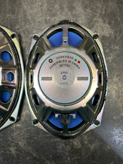 11-23 Dodge Charger Chrysler 300 Hellcat Door Speaker Set X Four 52851560AA OEM