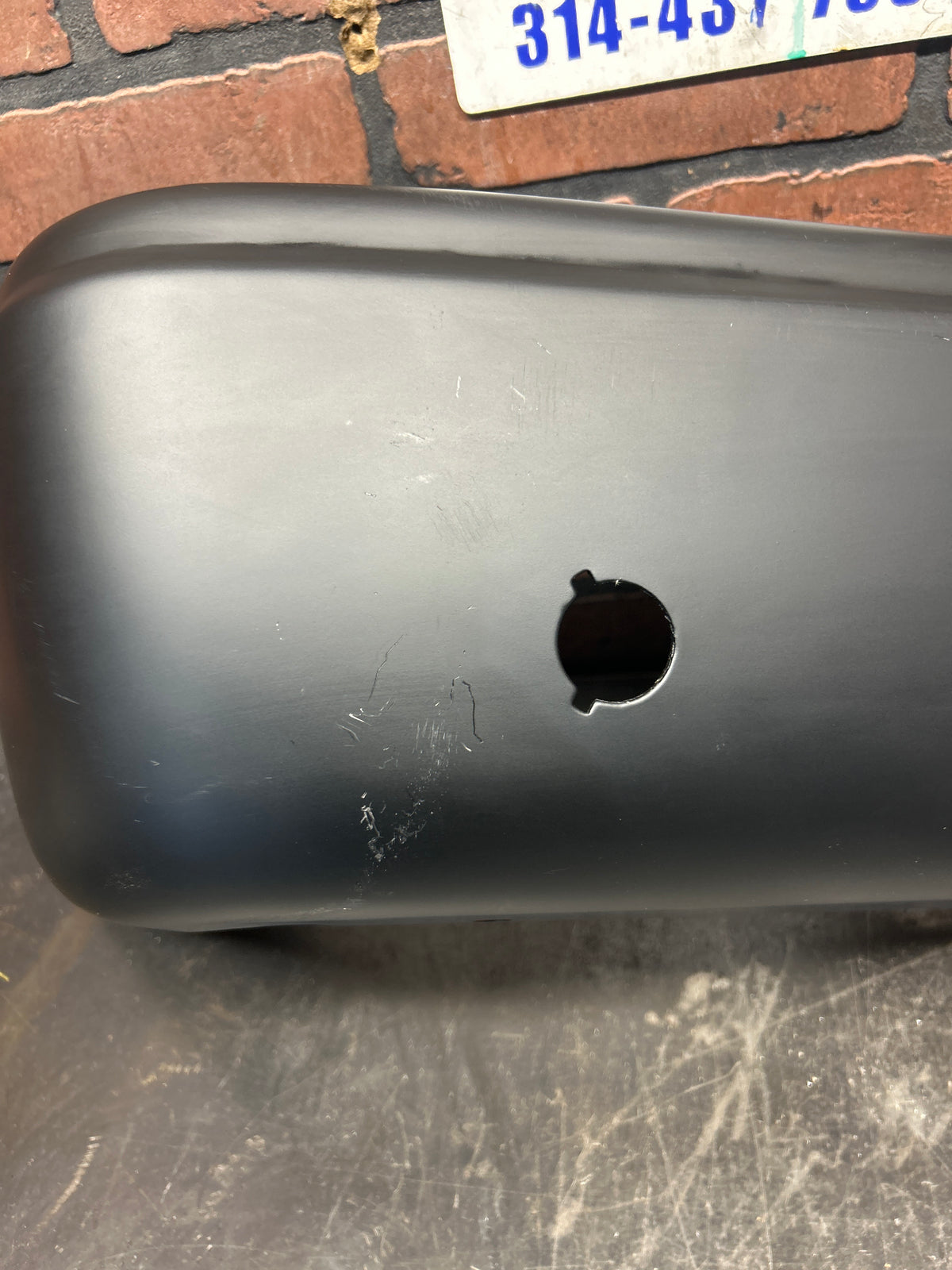 2009-2014 Ford F150 Rear Driver Left LH Side Bumper End Cap w/Parking Sensor