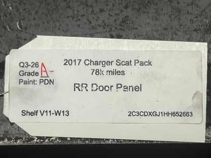 2015-2023 Mopar Charger Scat Pack Rear Right Passenger Door Panel Leather OEM