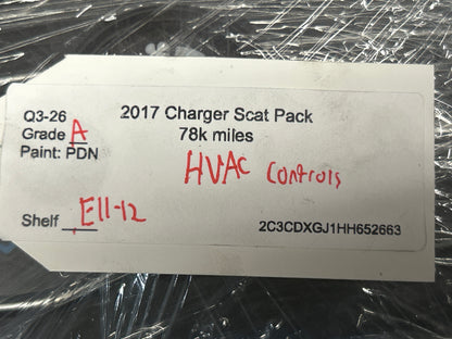 2017-2022 Dodge Charger Scat Pack AC/Heater Climate Control Module 68293624AC