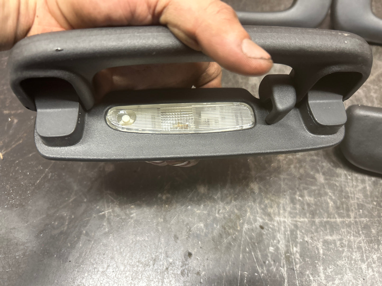 11-23 Dodge Charger Scat Pack Set Of 4 Roof Grab Handles Black OEM 1RV81TRMAB