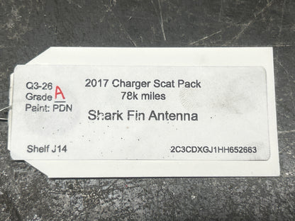 2017-2023 Dodge Charger OEM Shark Fin Roof Antenna Destroyer Gray PDN 68281281AA