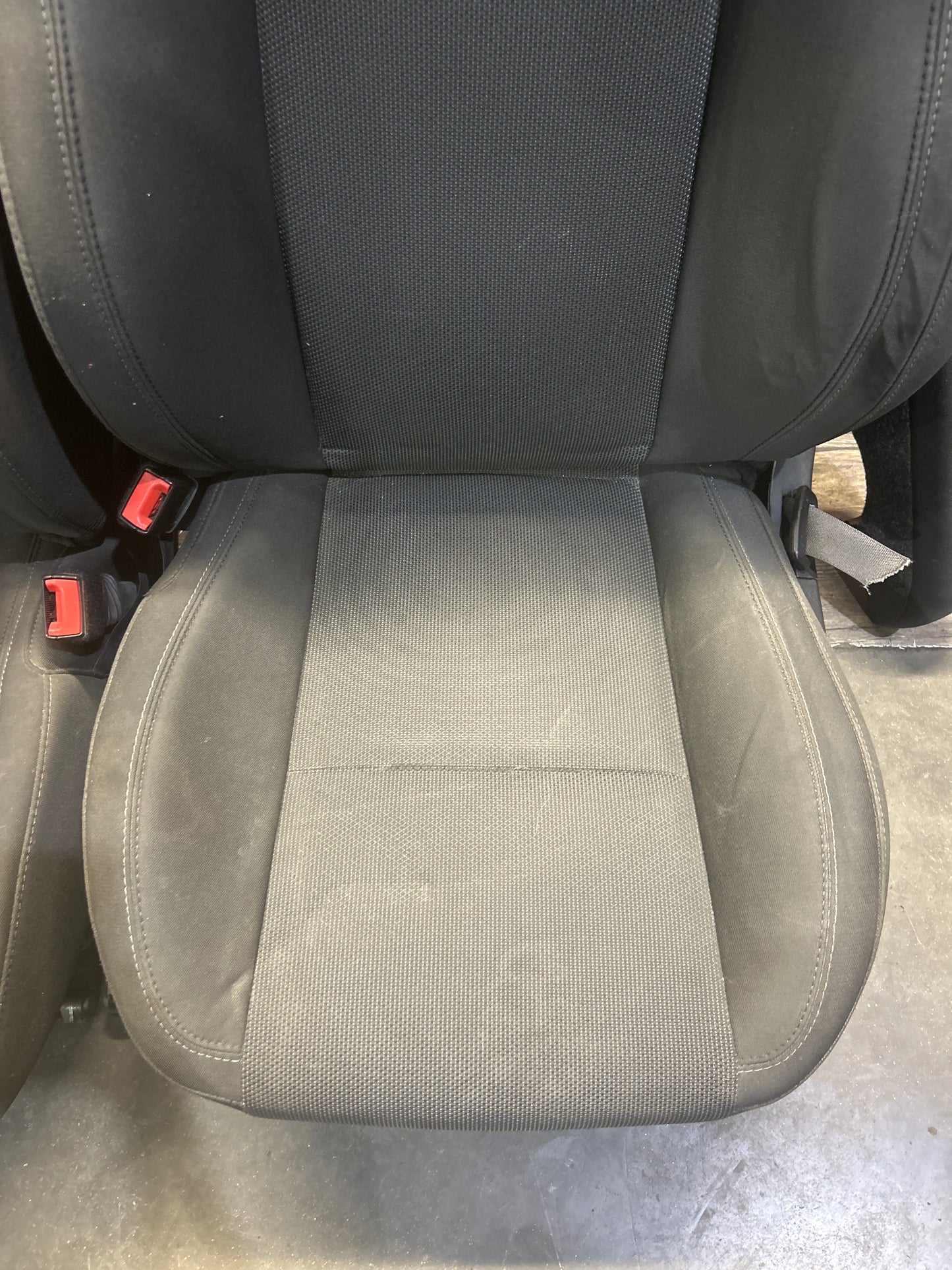 2015-2023 Dodge Charger Scat Pack R/T  SRT Cloth Seat Set W/Scat Pack Logo OEM