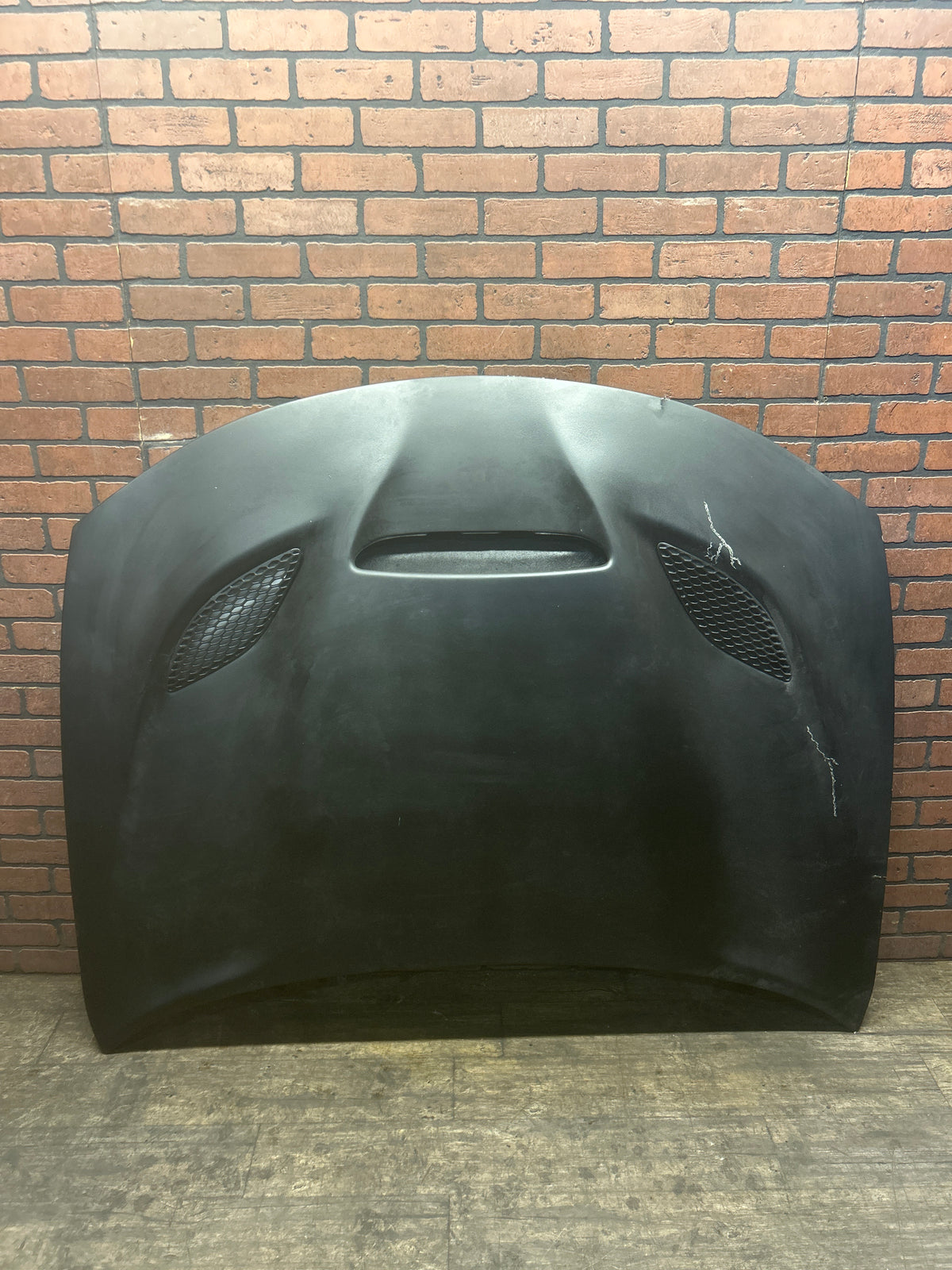 2015-2023 Dodge Charger Hellcat SRT Replica Fiberglass Style Hood W/Vents