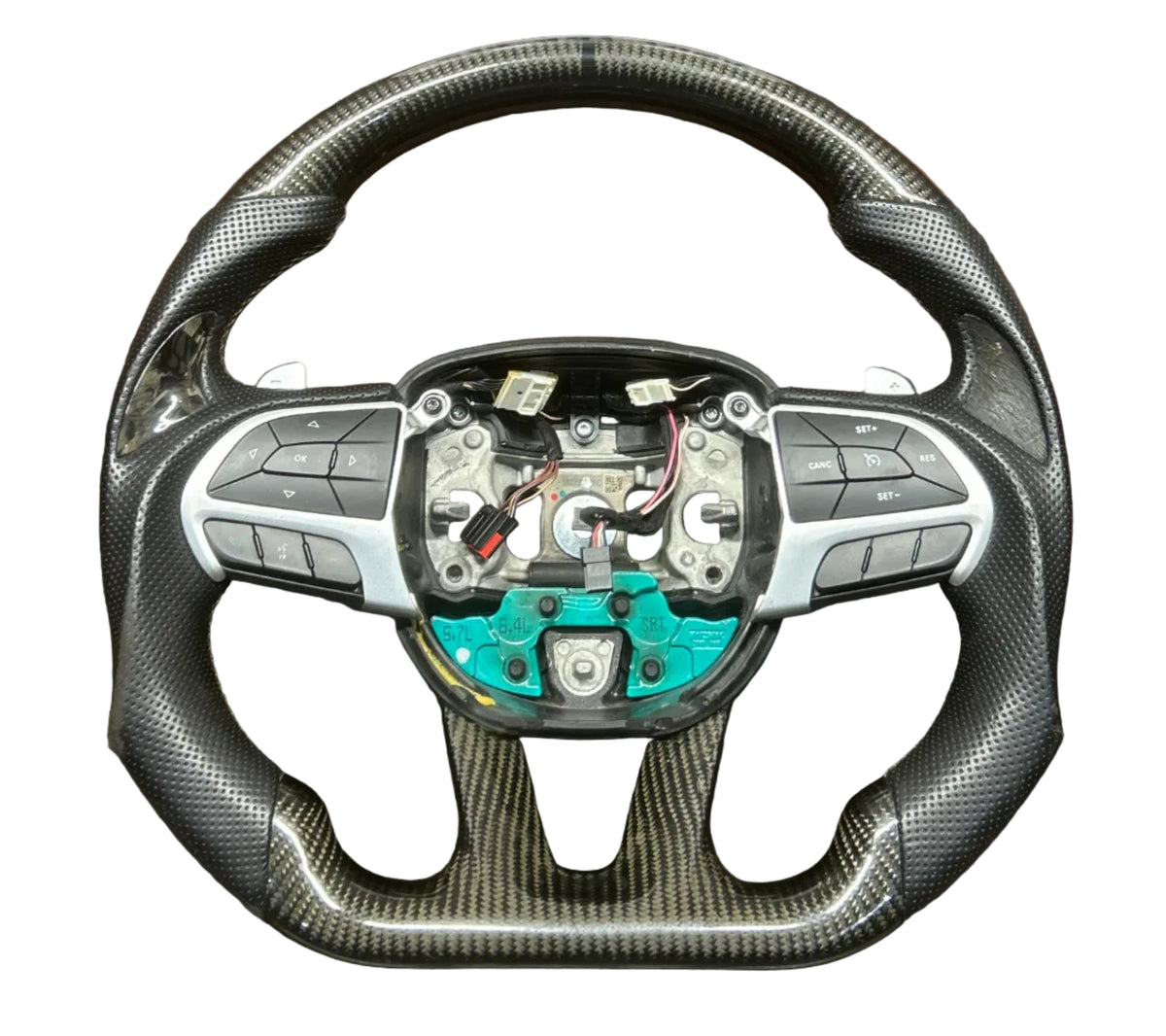 15-23 Dodge Charger Challenger Scat Pack Carbon Fiber aftermarket Steering Wheel