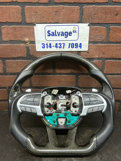 15-23 Dodge Charger Challenger Scat Pack Carbon Fiber aftermarket Steering Wheel