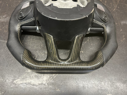 15-23 Dodge Charger Challenger Scat Pack Carbon Fiber aftermarket Steering Wheel