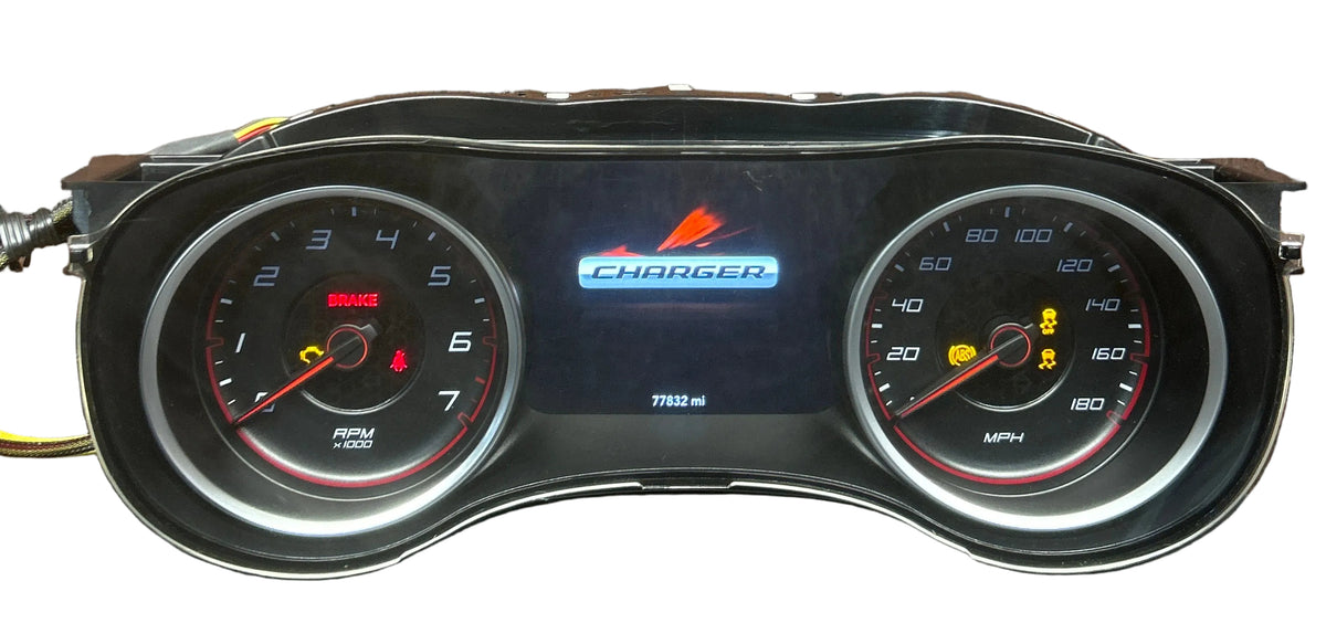 2017 Dodge Charger SRT 6.4l Speedometer Gauge Cluster 77832 Miles OEM 68310255AC