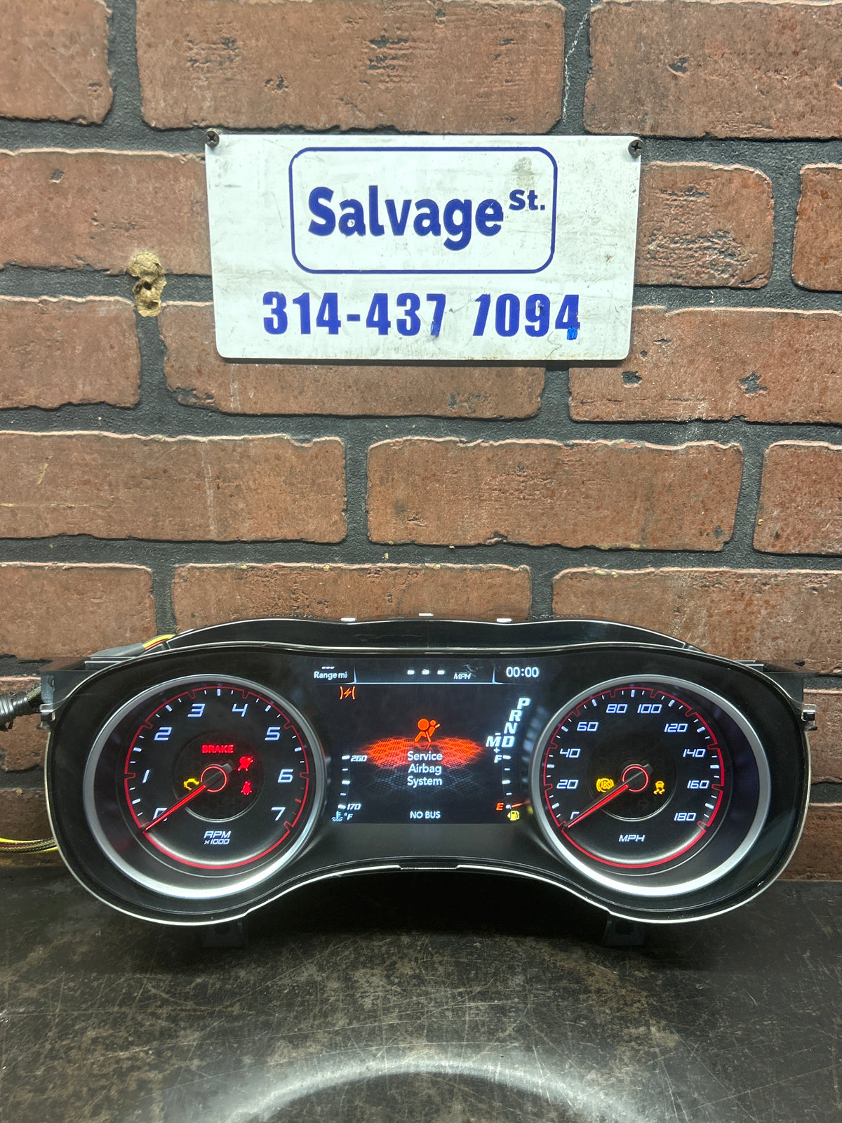 2017 Dodge Charger SRT 6.4l Speedometer Gauge Cluster 77832 Miles OEM 68310255AC