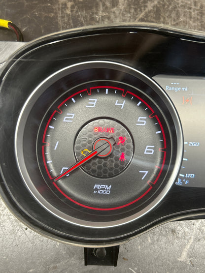 2017 Dodge Charger SRT 6.4l Speedometer Gauge Cluster 77832 Miles OEM 68310255AC
