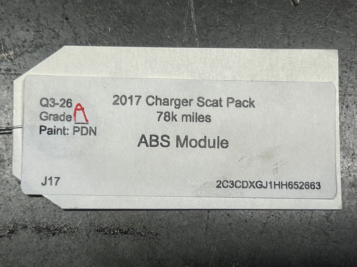 15-23 Dodge Charger ABS Anti-Lock Brake Pump Module Assembly 68316593AD