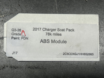 15-23 Dodge Charger ABS Anti-Lock Brake Pump Module Assembly 68316593AD