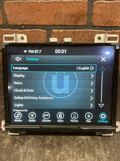 2017-2021 Dodge Mopar Jeep Chrysler 8.4" Touchscreen Display Radio Uconnect VP4