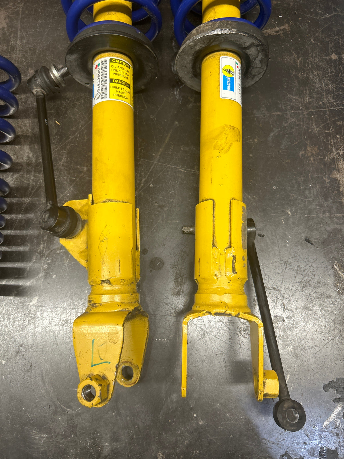 11-23 Dodge Charger 392 Scat Pack Bilstein Suspension Strut Set W/Lower Springs