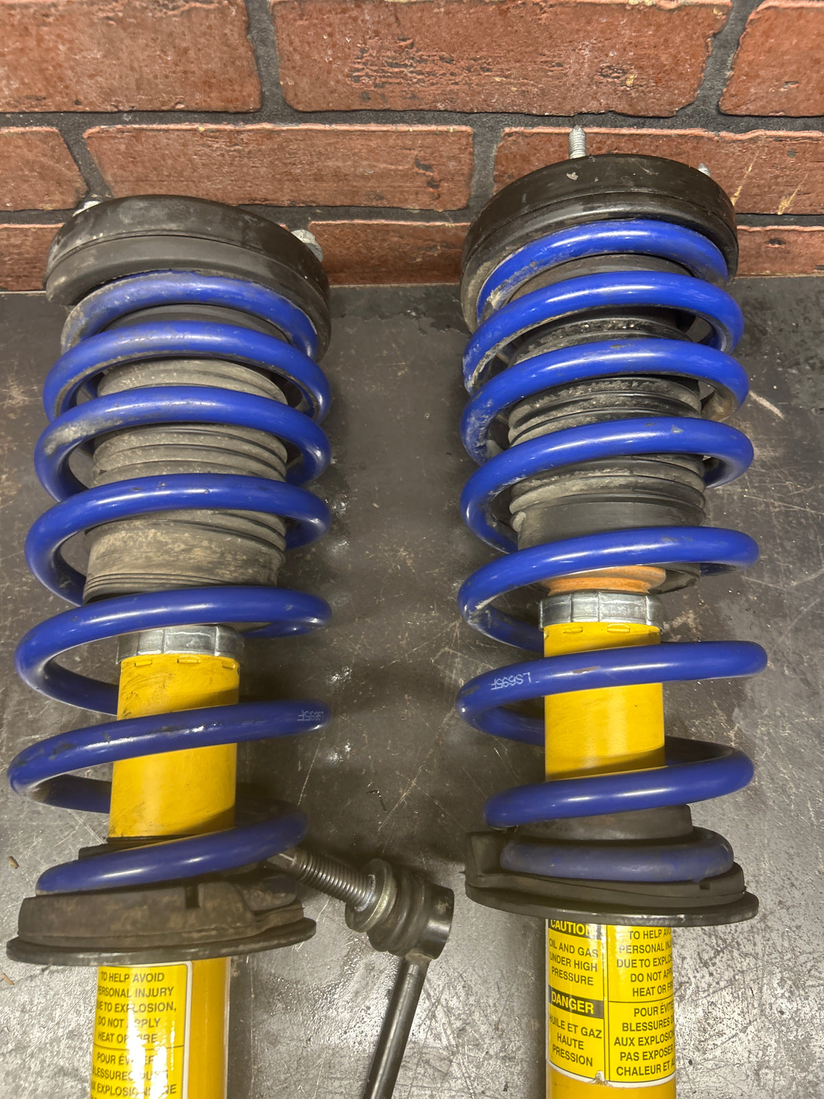 11-23 Dodge Charger 392 Scat Pack Bilstein Suspension Strut Set W/Lower Springs