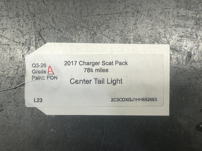 2015-2023 Mopar Dodge Charger Scatpack Rear Trunk Center LED Tail Light Lamp OEM