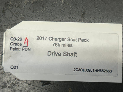 2015-2023 Dodge Charger/300C Scat SRT Pack 6.4L 5.7L Drive Shaft Assembly Auto