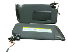 17-22 Dodge Charger Black Illuminated Sun Visor Set Pair 5PJ82DX9AC 5PJ80DX9AC