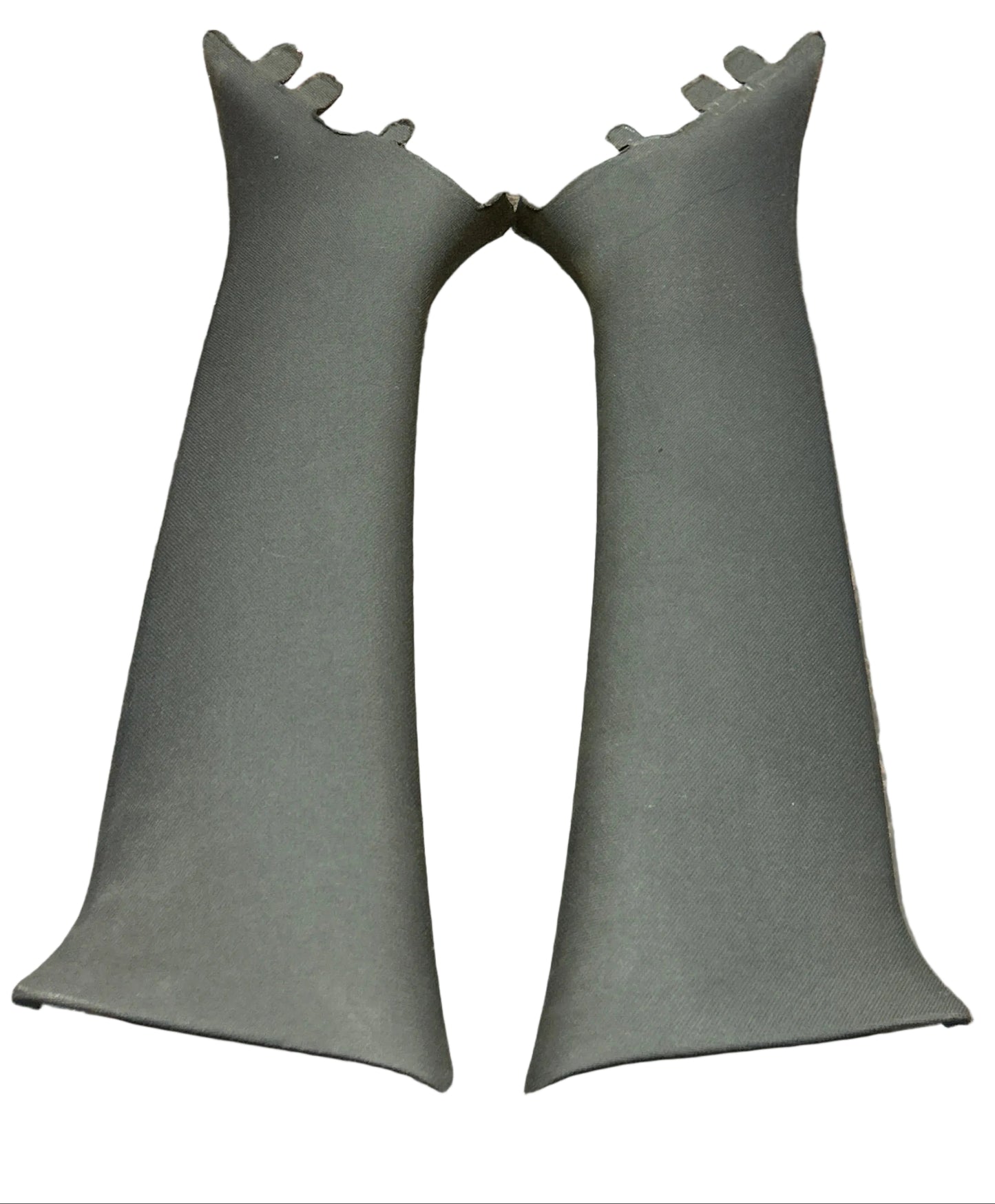 15-23 DODGE CHARGER FRONT RIGHT LEFT PAIR A PILLAR TRIM 5SH68TRMAA 5SH69TRMAA
