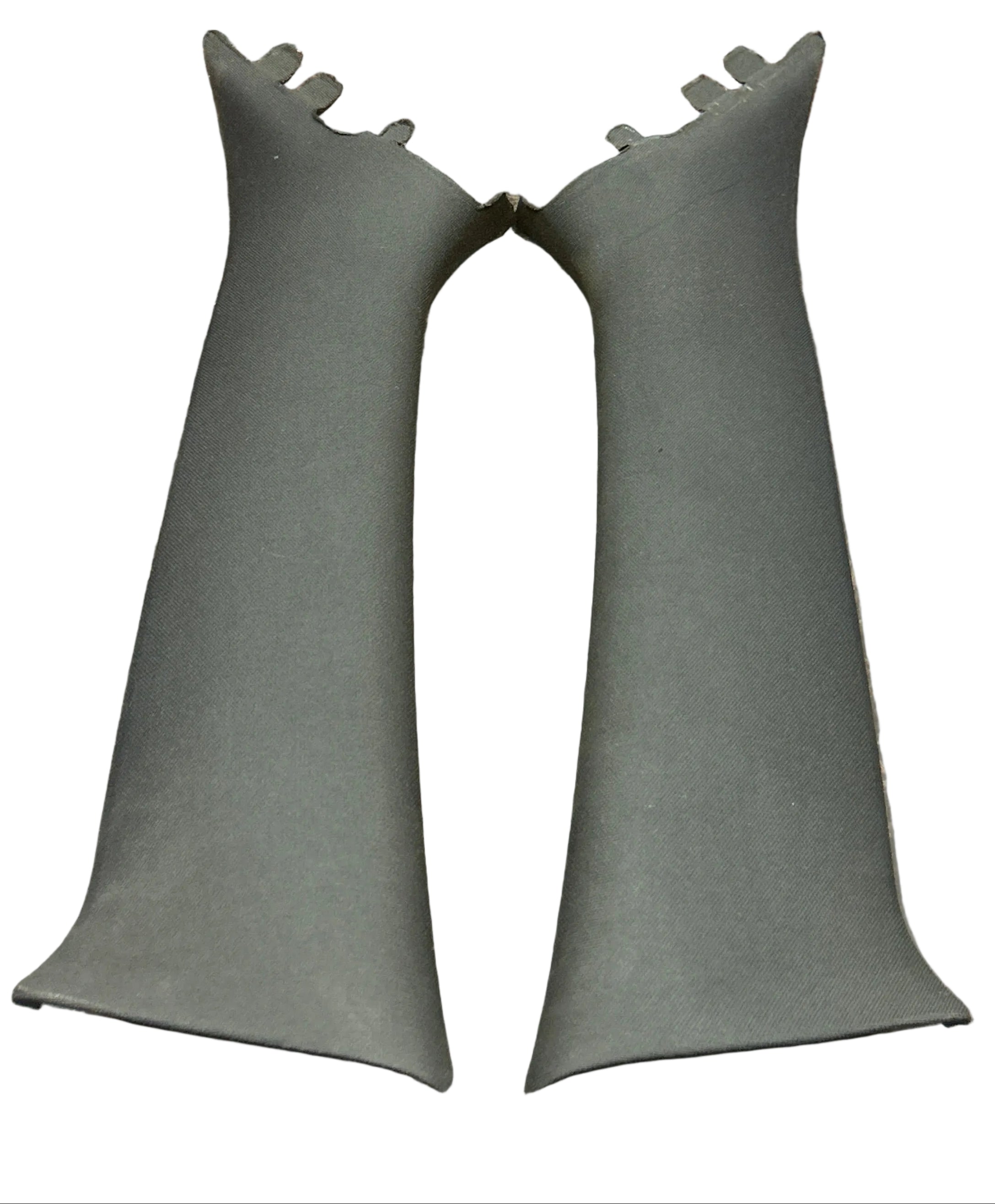 15-23 DODGE CHARGER FRONT RIGHT LEFT PAIR A PILLAR TRIM 5SH68TRMAA 5SH69TRMAA
