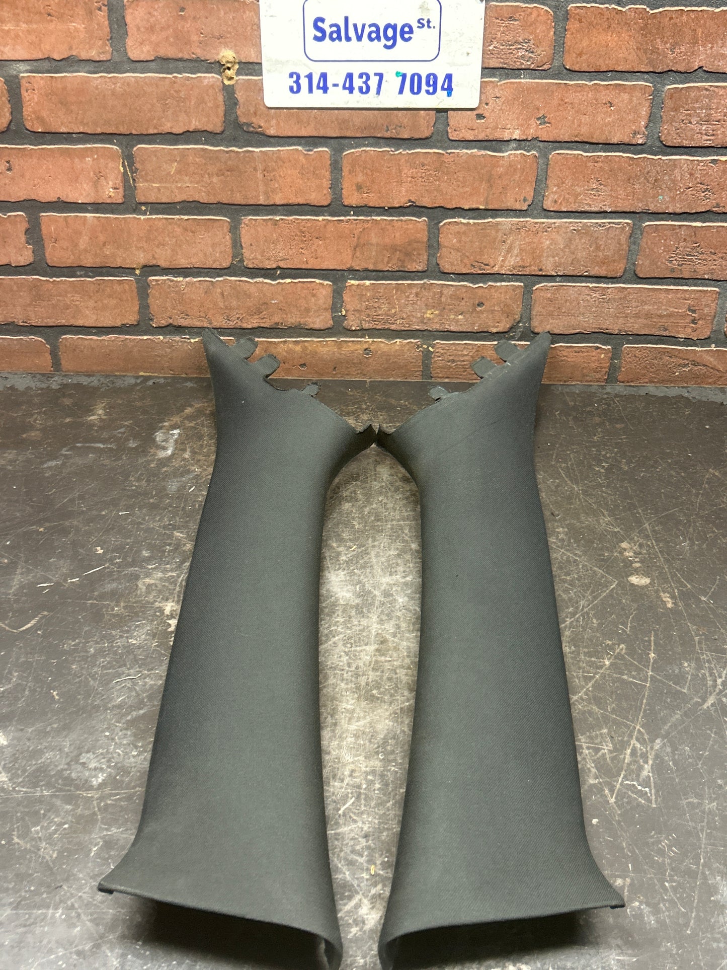 15-23 DODGE CHARGER FRONT RIGHT LEFT PAIR A PILLAR TRIM 5SH68TRMAA 5SH69TRMAA