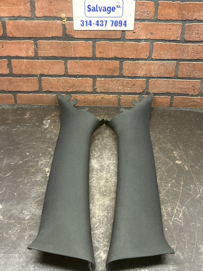 15-23 DODGE CHARGER FRONT RIGHT LEFT PAIR A PILLAR TRIM 5SH68TRMAA 5SH69TRMAA