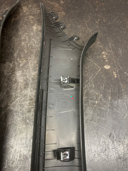 15-23 DODGE CHARGER FRONT RIGHT LEFT PAIR A PILLAR TRIM 5SH68TRMAA 5SH69TRMAA