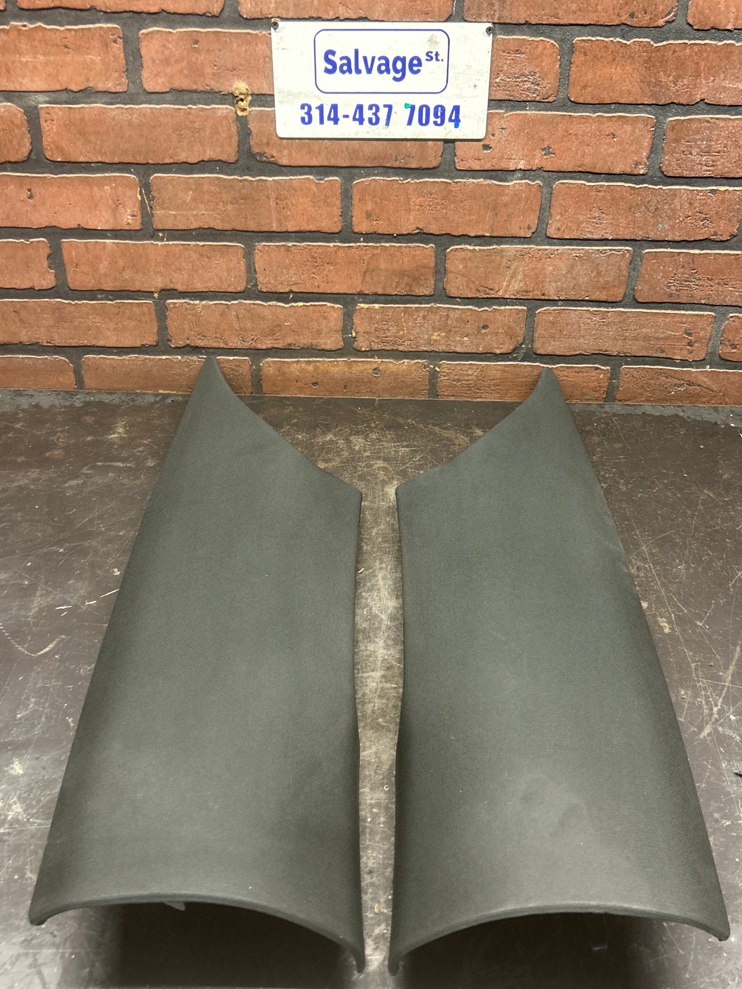15-23 DODGE CHARGER REAR RIGHT LEFT PAIR C PILLAR TRIM 1KL83TRMAA 1KL82TRMAA