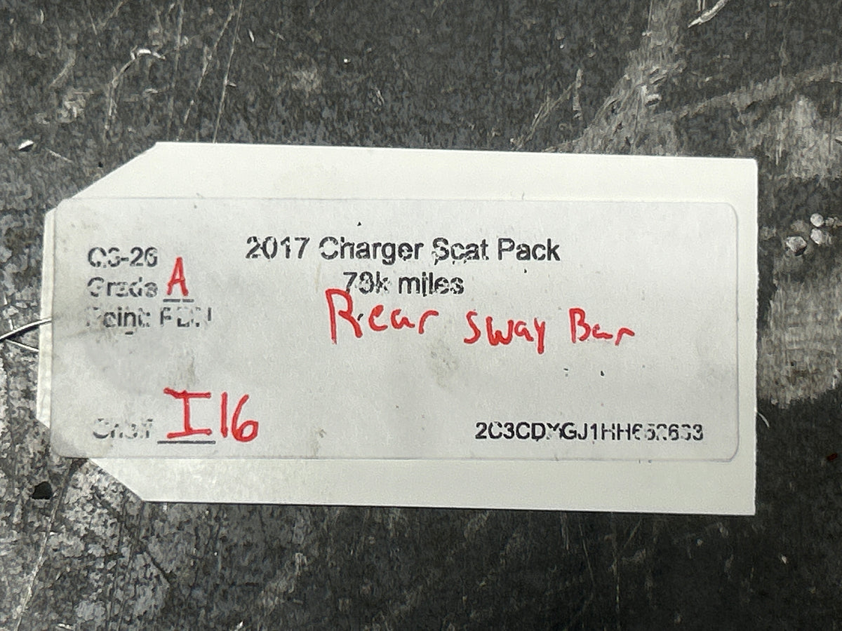 2012-2023 Mopar Charger Challenger 300 Rear Stabilizer Sway Bar OEM 68184226AA