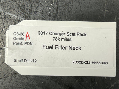 11-19 Dodge Charger Fuel Tank Filler Neck Tube Purge Sensor Assembly 68083928AB