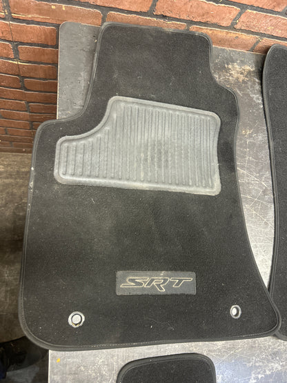 15-23 Dodge Charger Scat Pack SRT Driver Passenger Front & Rear Floor Mats OEM