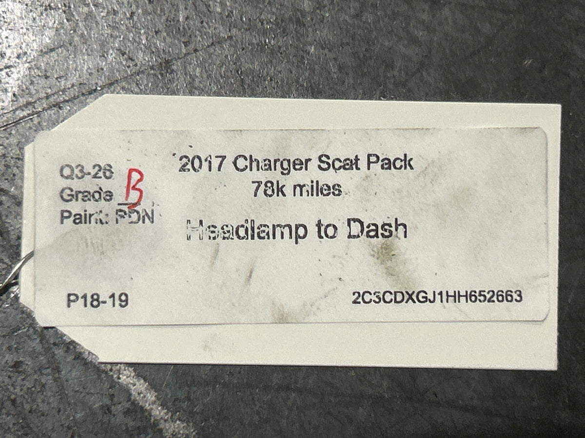 17 Dodge Charger Scat Pack Headlamp To Dash Wiring Harness & Fuse Box 68336408AA