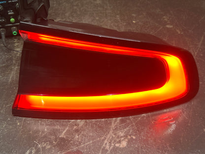 2015-2023 DODGE CHARGER SCAT PACK RIGHT REAR OUTER LED BRAKE TAIL LIGHT LAMP OEM