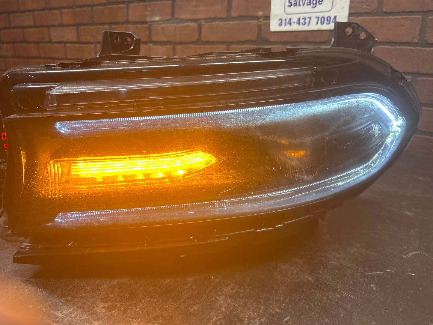 15-23 Dodge Charger HID Xenon Left Headlight Genuine Mopar OEM 68214399AC