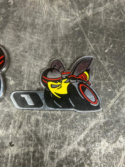 15-23 DODGE CHALLENGER/CHARGER R/T SCAT PACK BEE FENDER EMBLEMS OEM