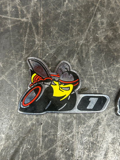 15-23 DODGE CHALLENGER/CHARGER R/T SCAT PACK BEE FENDER EMBLEMS OEM